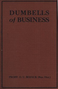 Cover of Dumbells of Business — Context a...