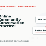 Online Community Conversation Practice: Problem and Solution Replies