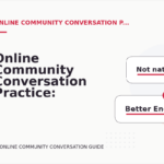 Online Community Conversation Practice: Softening Direct Sentences